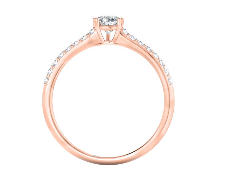 Lab grown diamond ring at Rs 62000/piece | Finger Rings in Surat | ID ...