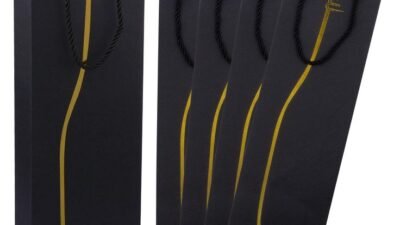 Kraft Wine Bag with Window | Packaging