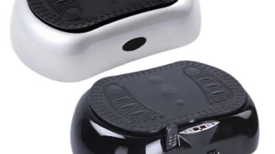 MAX FITNESS VIBRATING EXERCISE POWER PLATE/MACHINE MUSCLE TONER/WEIGHT ...