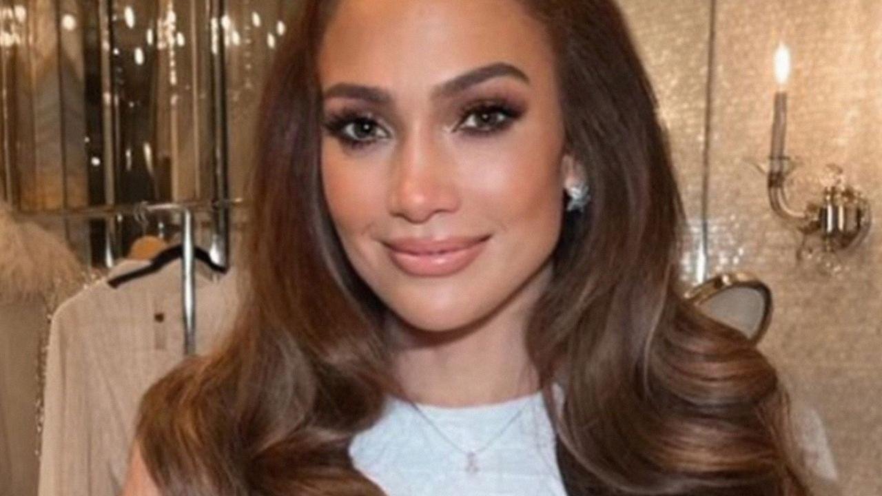 Jennifer Lopez stuns in a rose gold sheer dress for star-studded date ... Jennifer Lopez stuns in a rose gold sheer dress for star-studded date ...