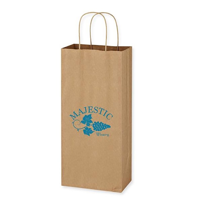 Kraft Paper Brown Wine Bags | Wine Bottle Bags - 24HourWristbands.Com Kraft Paper Brown Wine Bags | Wine Bottle Bags - 24HourWristbands.Com