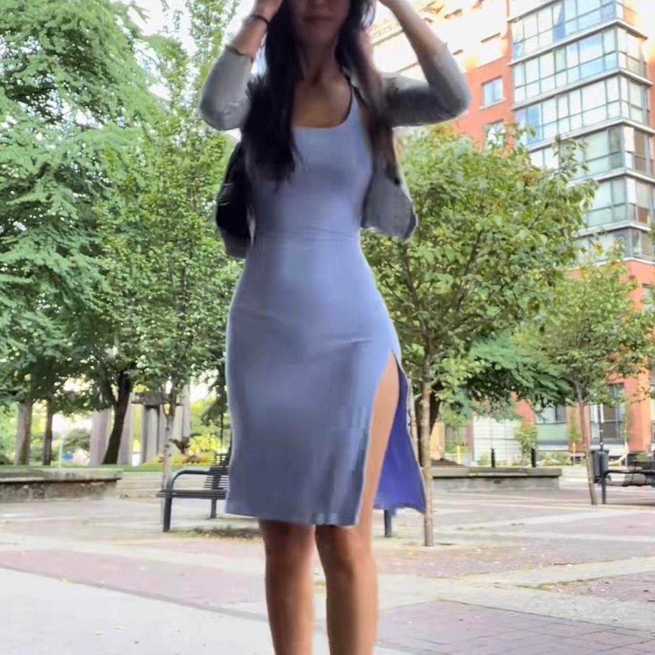 SUPER CUTE Halara Midi dress Size can fit XS-S it’s... | Depop SUPER CUTE Halara Midi dress Size can fit XS-S it’s... | Depop