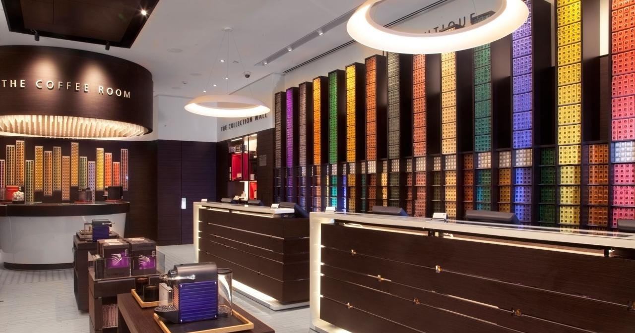 Ambius Living Wall at the Nespresso Boutique in NYC - This 286 square ...