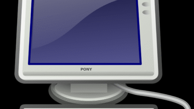 Clipart - tango computer