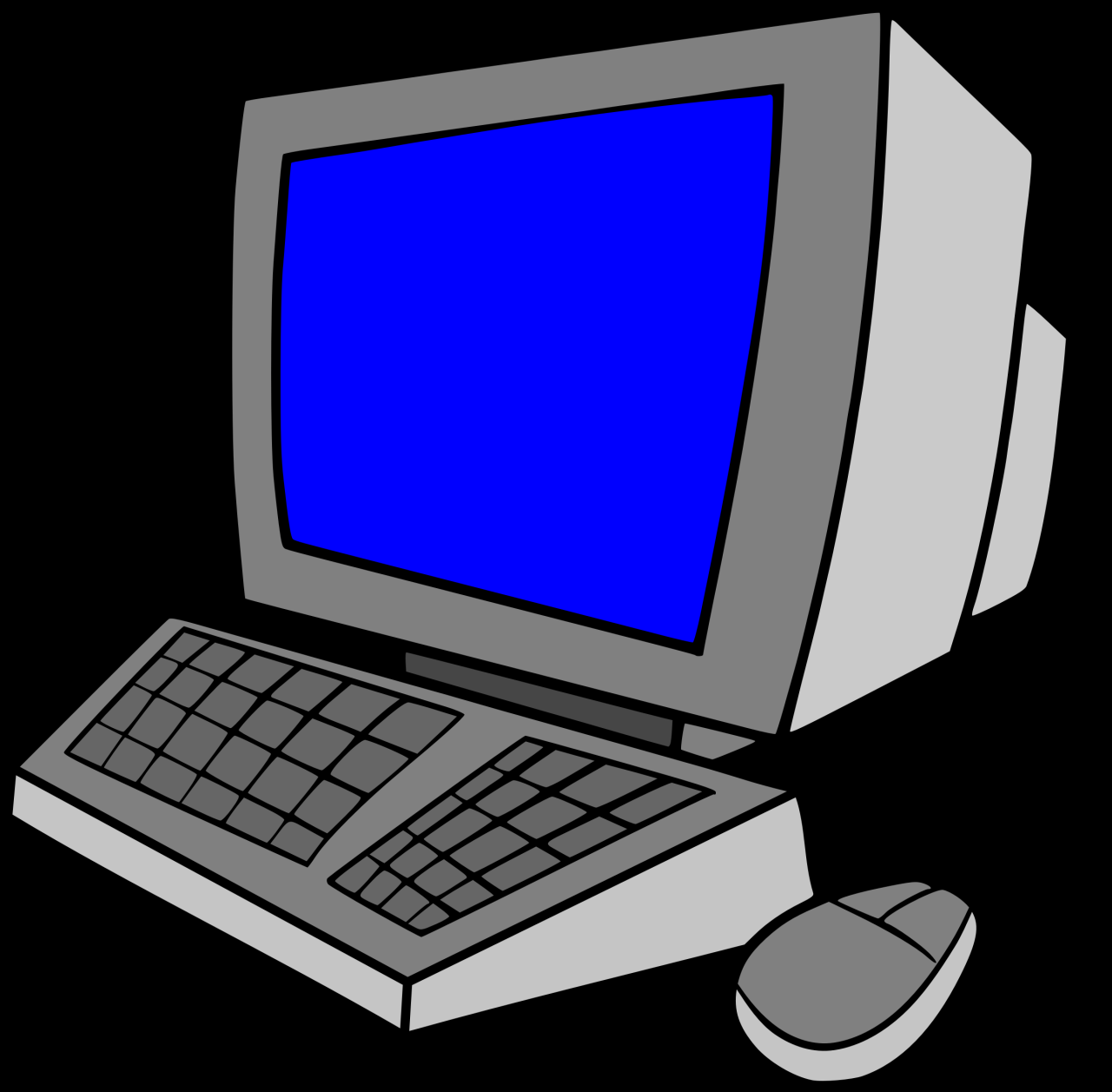 Clipart - Desktop Computer (#6) Clipart - Desktop Computer (#6)