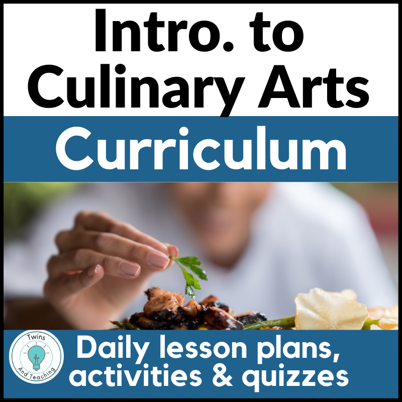 Intro to Culinary Arts Curriculum for a Semester – Intro to Culinary ... Intro to Culinary Arts Curriculum for a Semester – Intro to Culinary ...