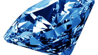 Blue diamond PNG image