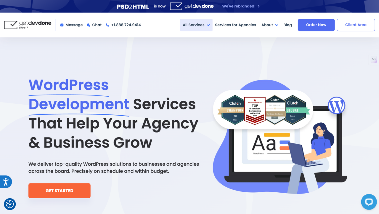 Wordpress development near me